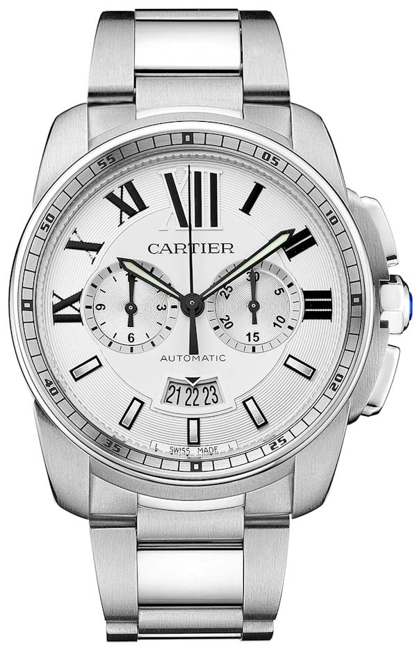 cartier mens chronograph watch
