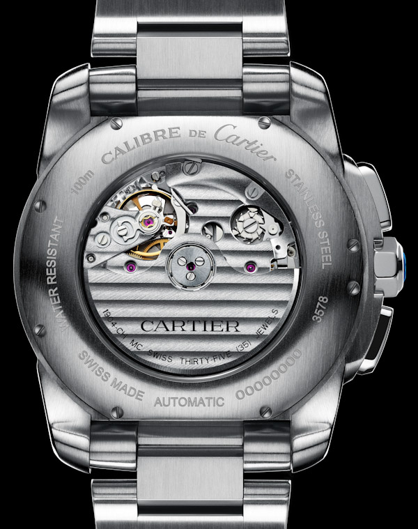cartier calibre chronograph review