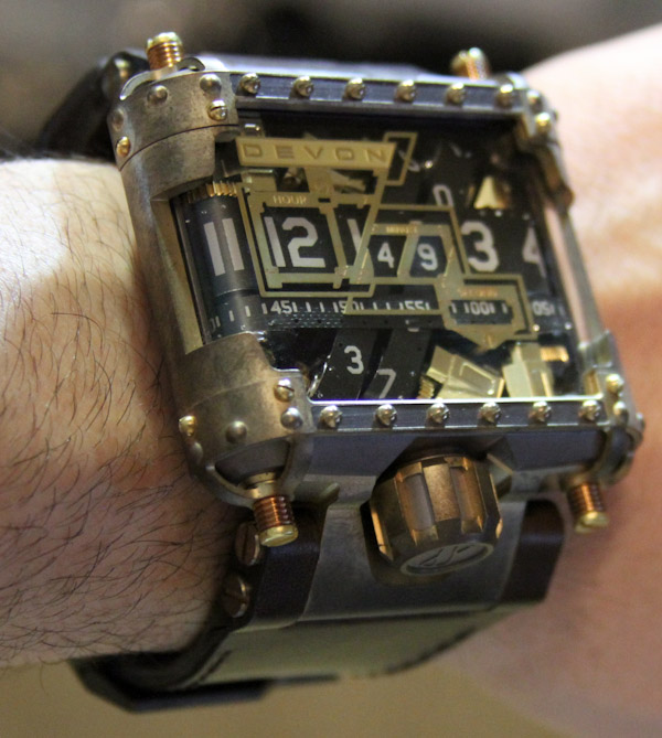 Devon Steampunk Tread 1 Watch Looks Like Something An Extraordinary  Gentleman Would Wear