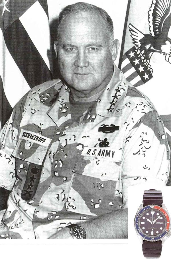 Remembering General Norman Schwarzkopf & His Watches | aBlogtoWatch