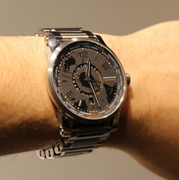 Montblanc Timewalker World Time Hemispheres On the Wrist
