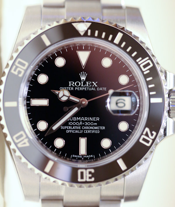 Rolex Submariner Watch dial