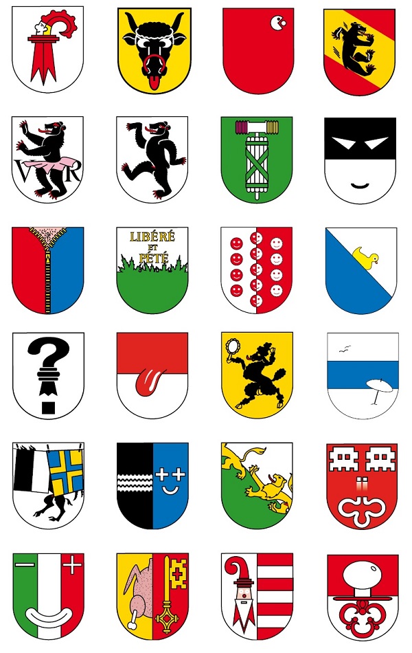 Swatch Swiss Canton Coat of Arms