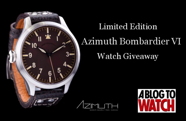 Azimuth Bombardier VI giveaway