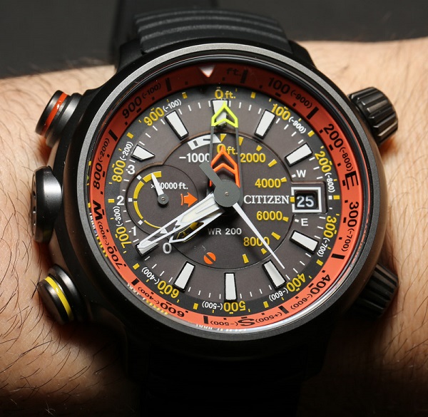 Citizen Altichron Analog Altimeter Compass Watch Hands-On | Page 2 of 2 |  aBlogtoWatch