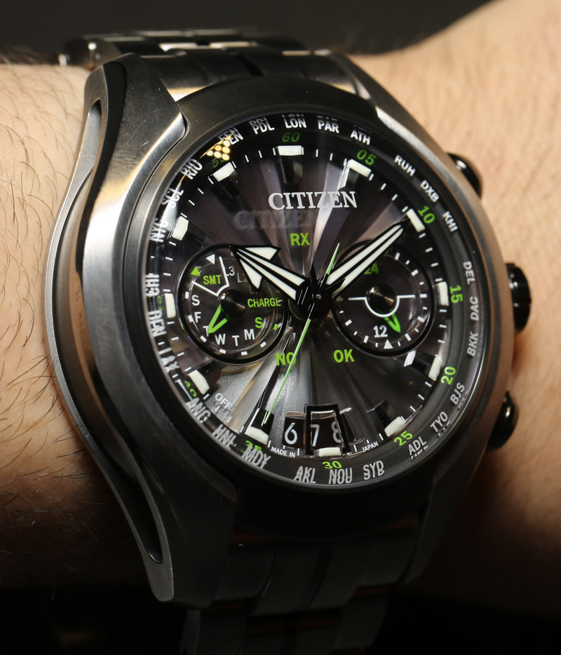 Citizen Eco-Drive Satellite Wave-Air GPS Watch Hands-On | aBlogtoWatch