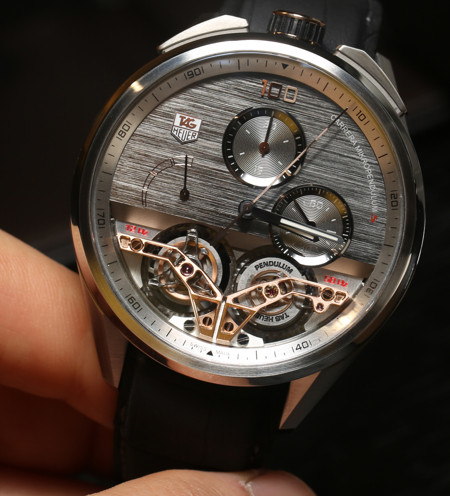 TAG Heuer MikroPendulumS Face