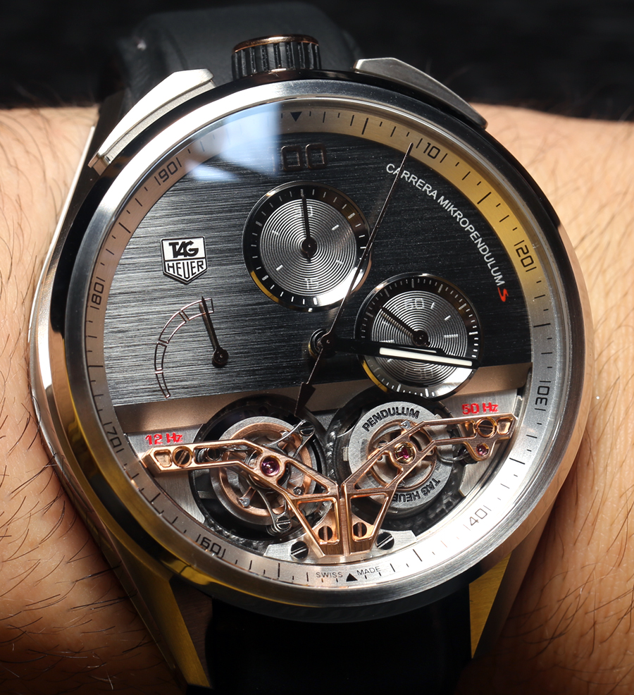 TAG Heuer MikroPendulumS On The Wrist