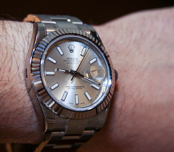 rolex datejust 2 silver dial