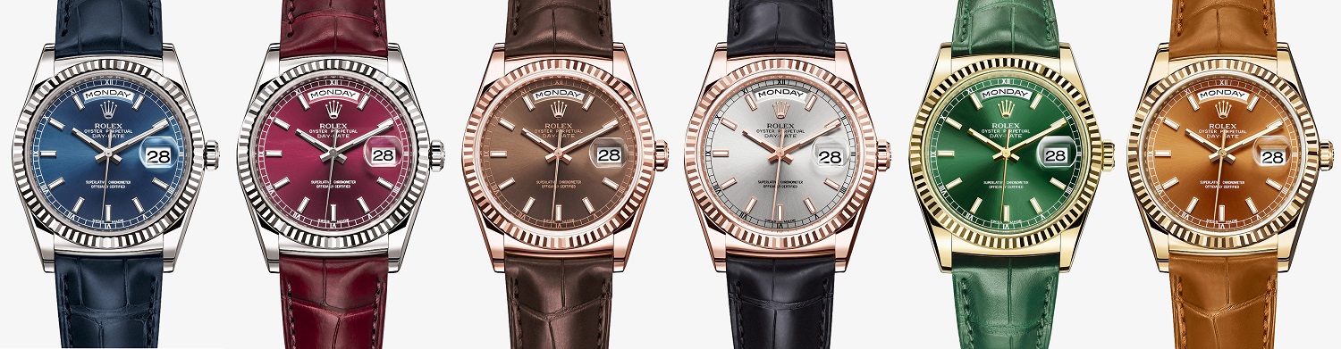 Rolex-Day-Date-watch-colors