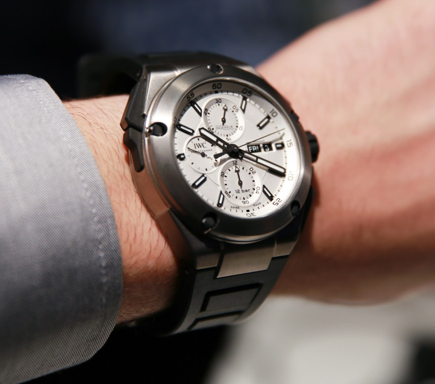 IWC Ingenieur Double Chronograph Titanium Watch Hands-On | Page 2 of 2 ...