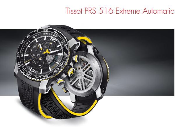 Tissot-PRS-516-Extreme-Yellow