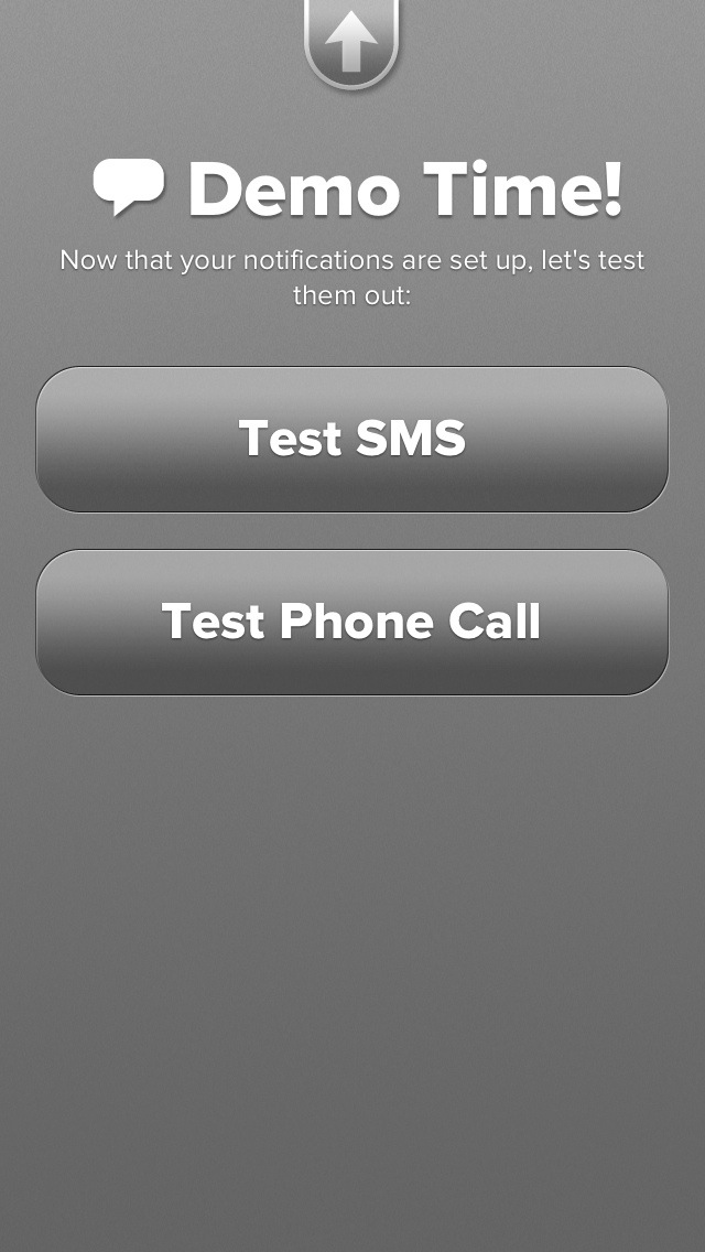 ...testing of the notifications functions