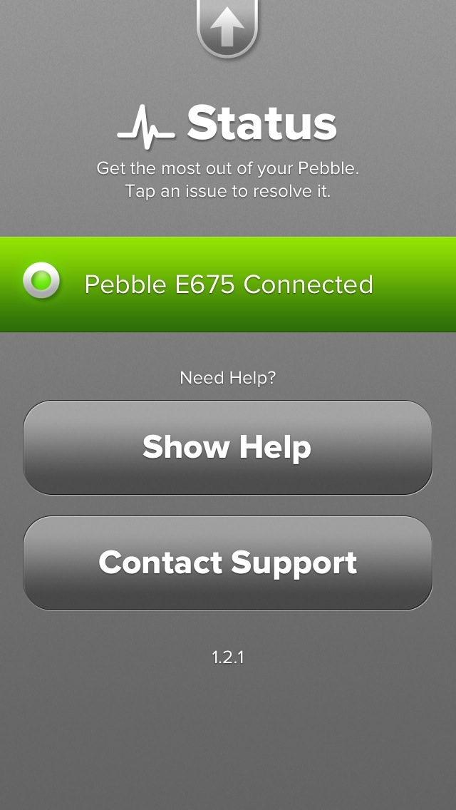 Pebble offers help and troubleshooting