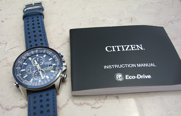 Watch and manual