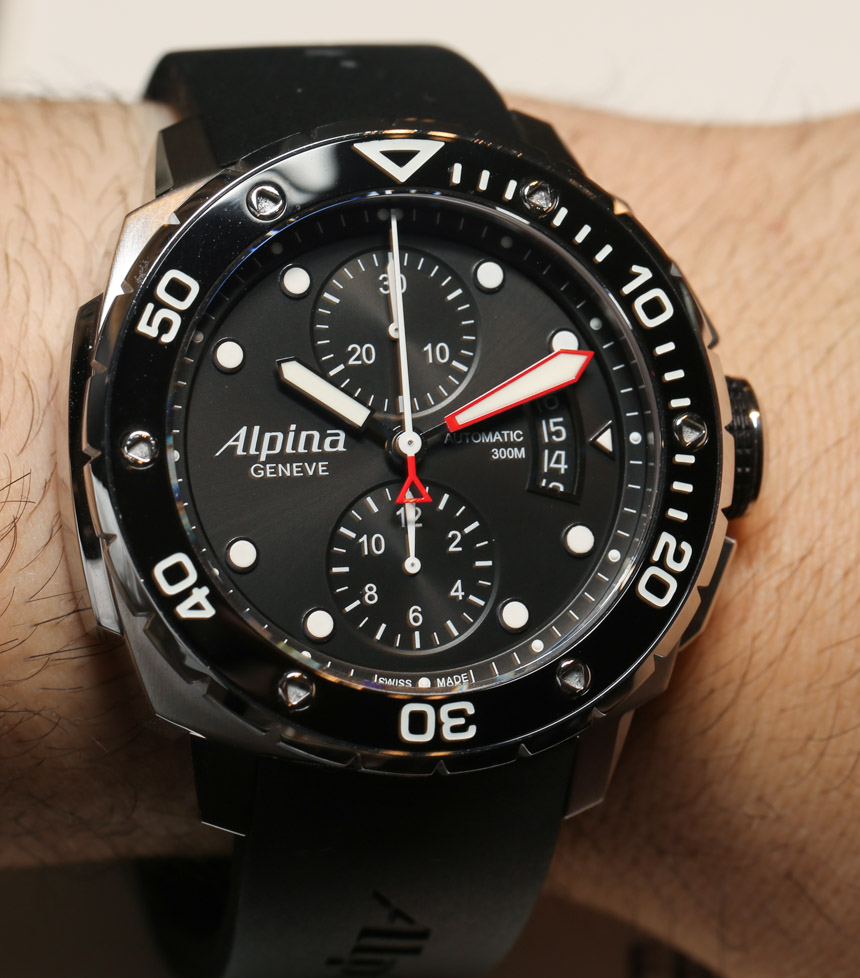 Alpina Extreme Diver 300 Chronograph Automatic Watch Hands-On Hands-On 