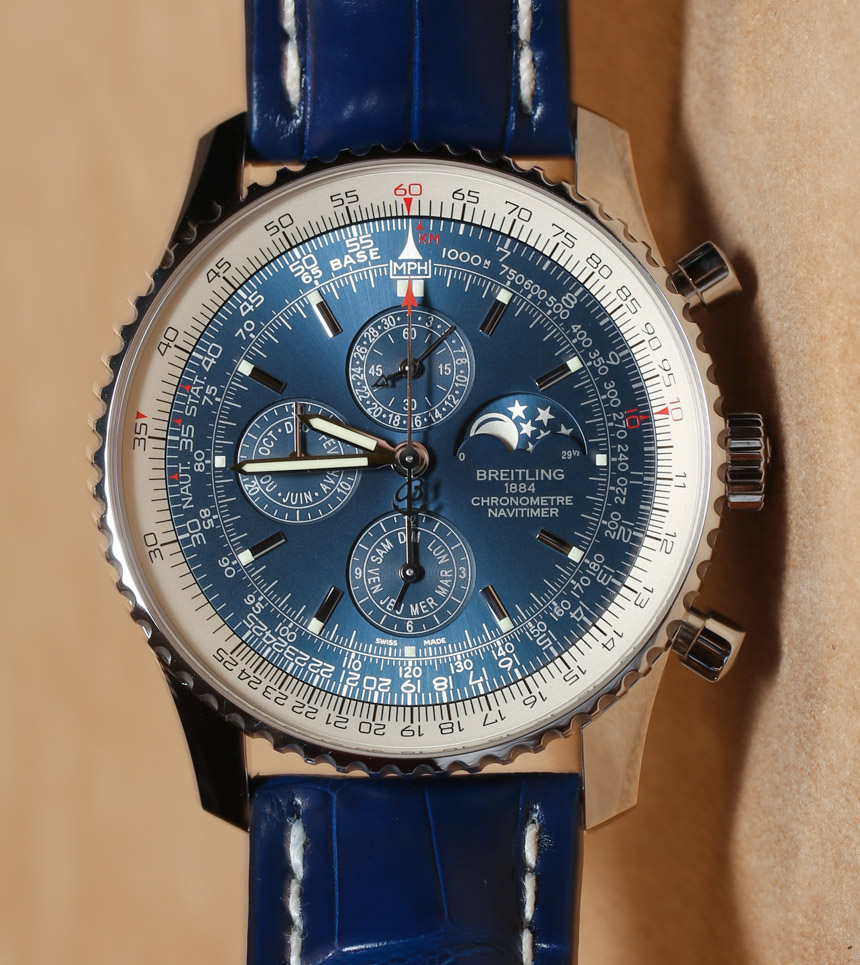 Breitling Navitimer 1461 Limited Edition Blue Watch Hands-On | Page 2 ...