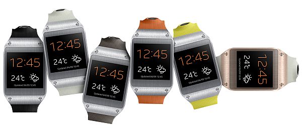 The just-announced Galaxy Gear