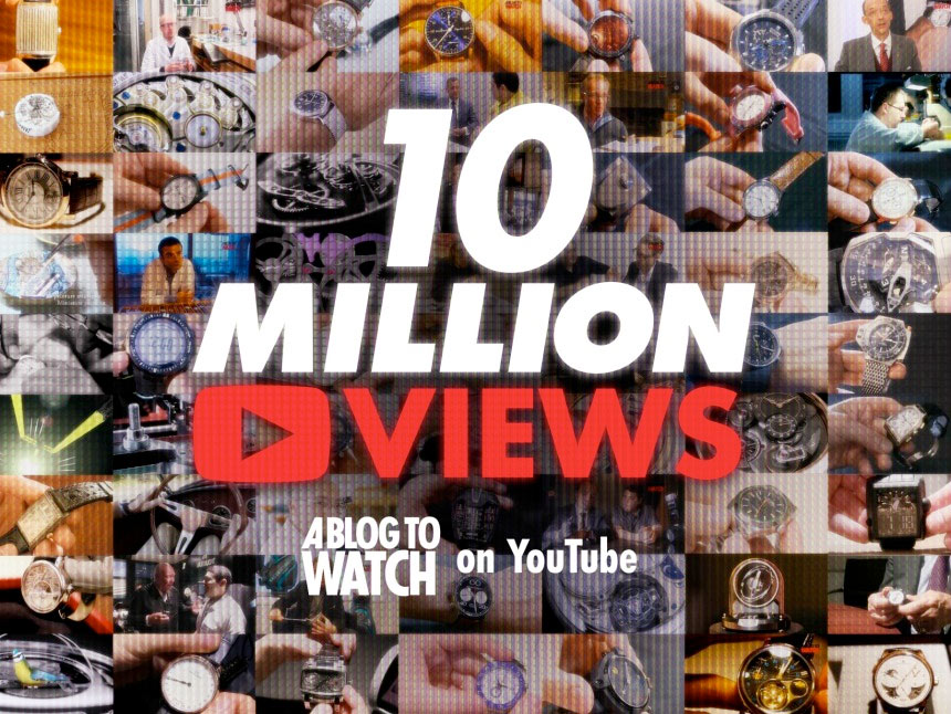 YouTube Ten Million Views Watches