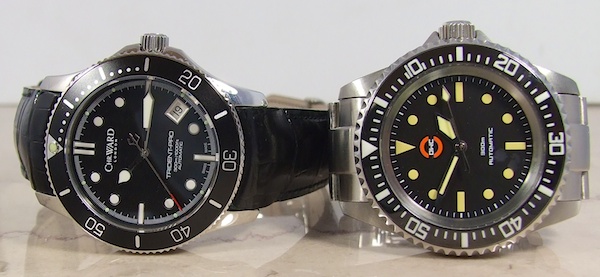 Christopher Ward W61 and OWC 5517