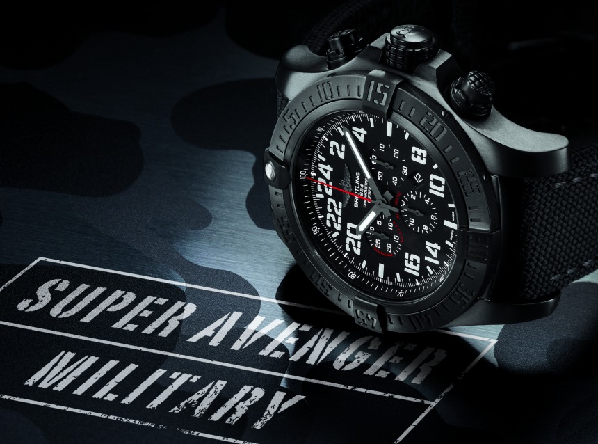 Breitling Super Avenger Military Limited Edition Series