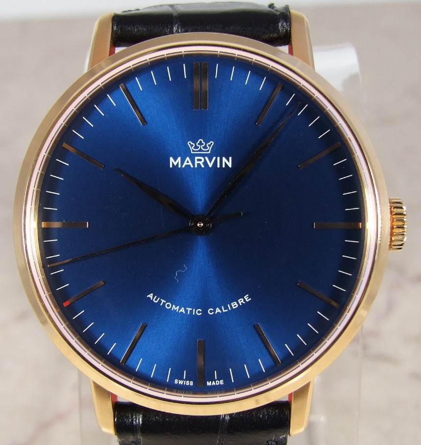 Marvin Origin M125, dial