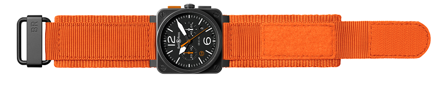 BR03-94-Carbon-Orange-Orange-canvas-strap