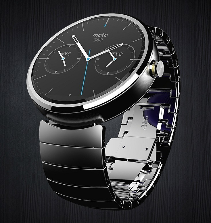 sammensmeltning portugisisk realistisk Motorola Moto 360 Watch Debuts Google 'Android Wear' OS: The Smartwatch For  Everyone Is Here | aBlogtoWatch
