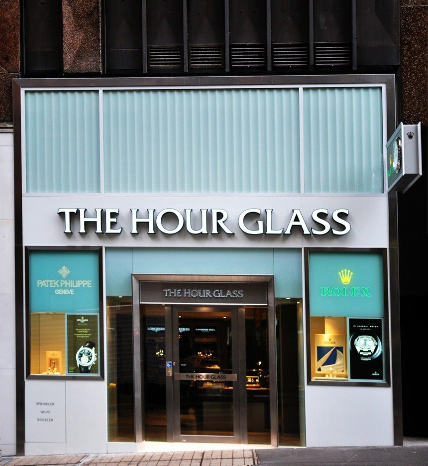 the hour glass rolex