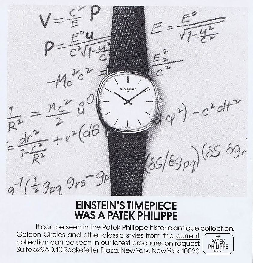 Patek-Philippe-Einstein-Advertisement