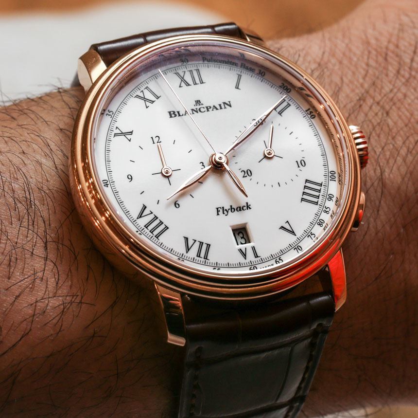 Blancpain Villeret Pulsometer Flyback Chronograph Watch Hands-On ...