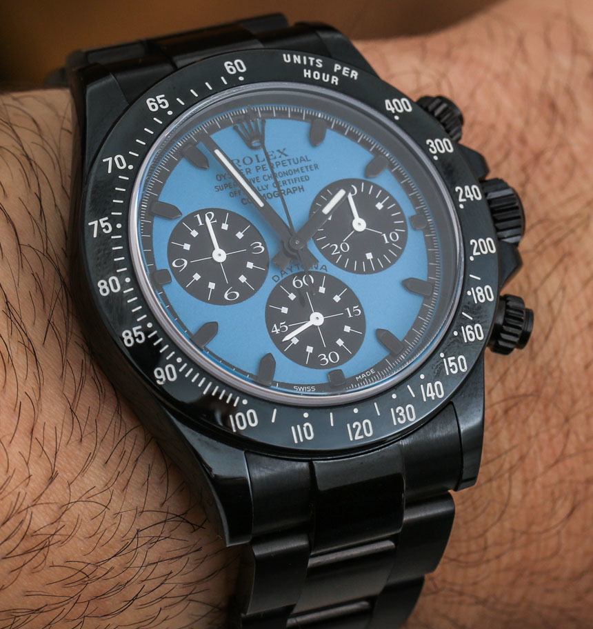 Bamford Watch Department Rolex Daytona blue black