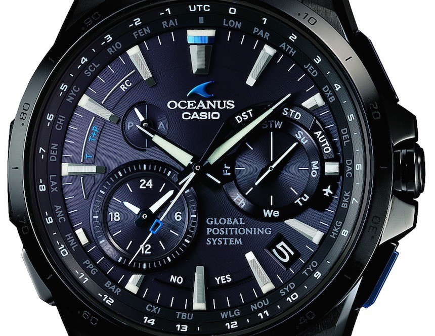 præst Citron Puno Three New Casio Oceanus Models To Feature Hybrid Timekeeping System Merging  GPS And Radio Signal Syncing | aBlogtoWatch