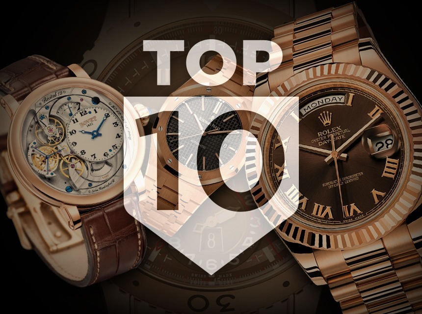 Moskee broeden Bakken Top 10 Gold Watches | aBlogtoWatch