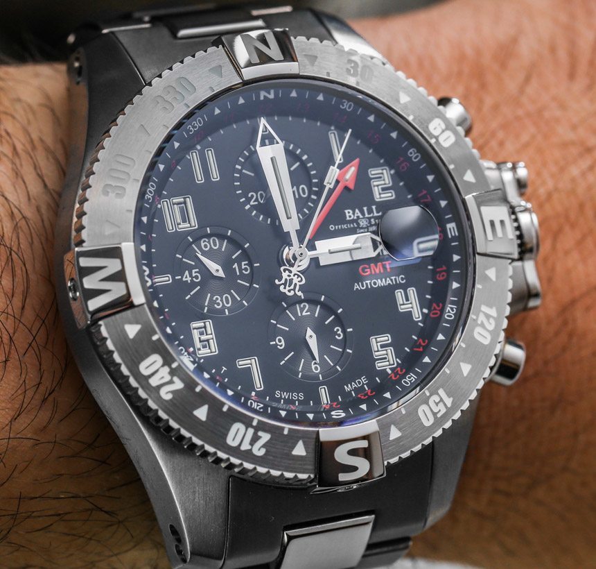 Ball Engineer Hydrocarbon Spacemaster Orbital II Chronograph Watch Review Wrist Time Reviews 