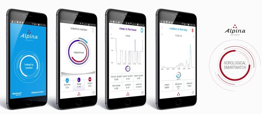 Alpina-Geneve-Horological-Smartwatch-App-screens