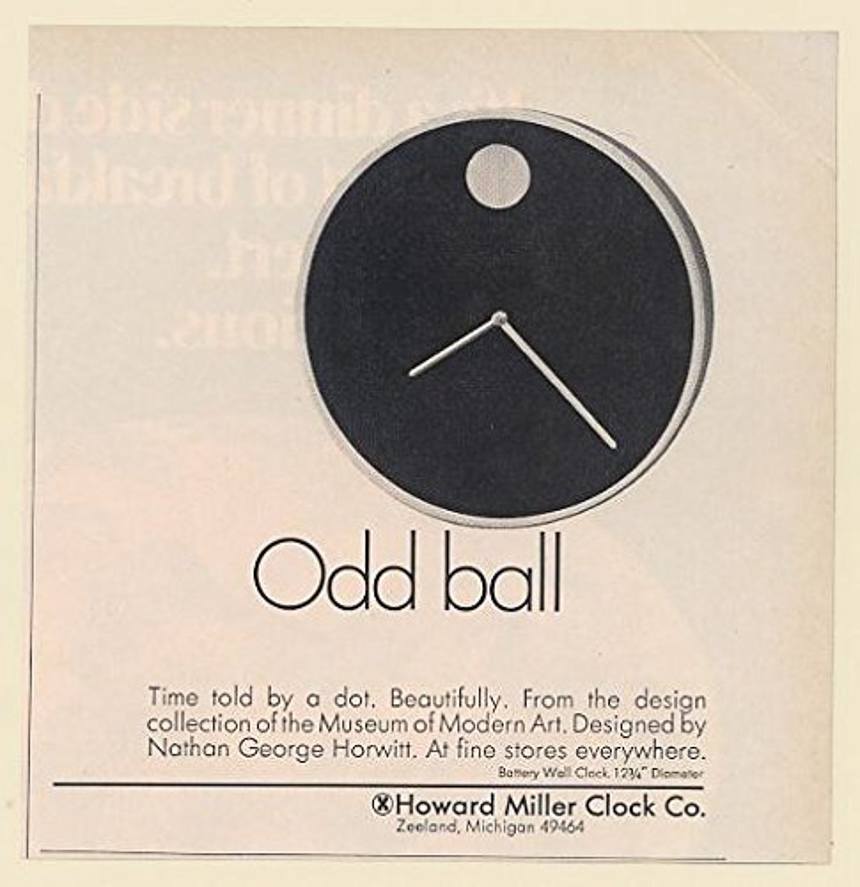 Herman-Miller-Musem-Dial-clock-ad