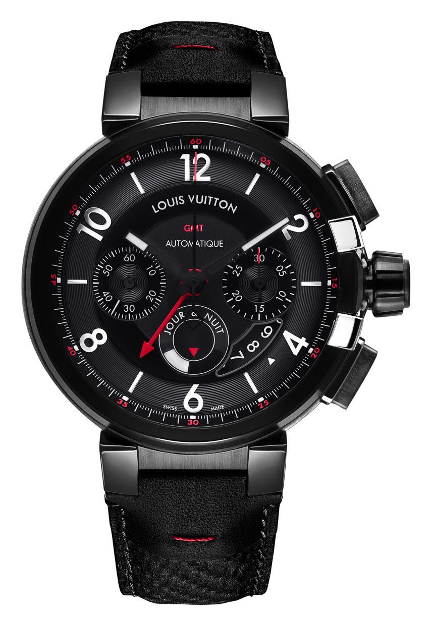 Louis-Vuitton-Tambour-eVolution-gmt-black-watches-1