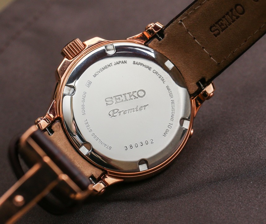 Seiko Premier Kinetic Direct Drive Moonphase Watch Review 