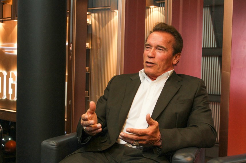 Arnold Schwarzenegger Watch Brand Debuts For 2015 Hands-On 