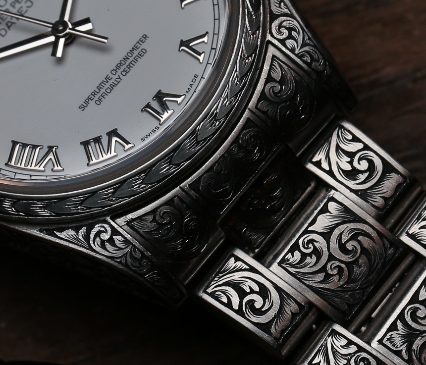 MadeWorn Engraved Rolex watch 15