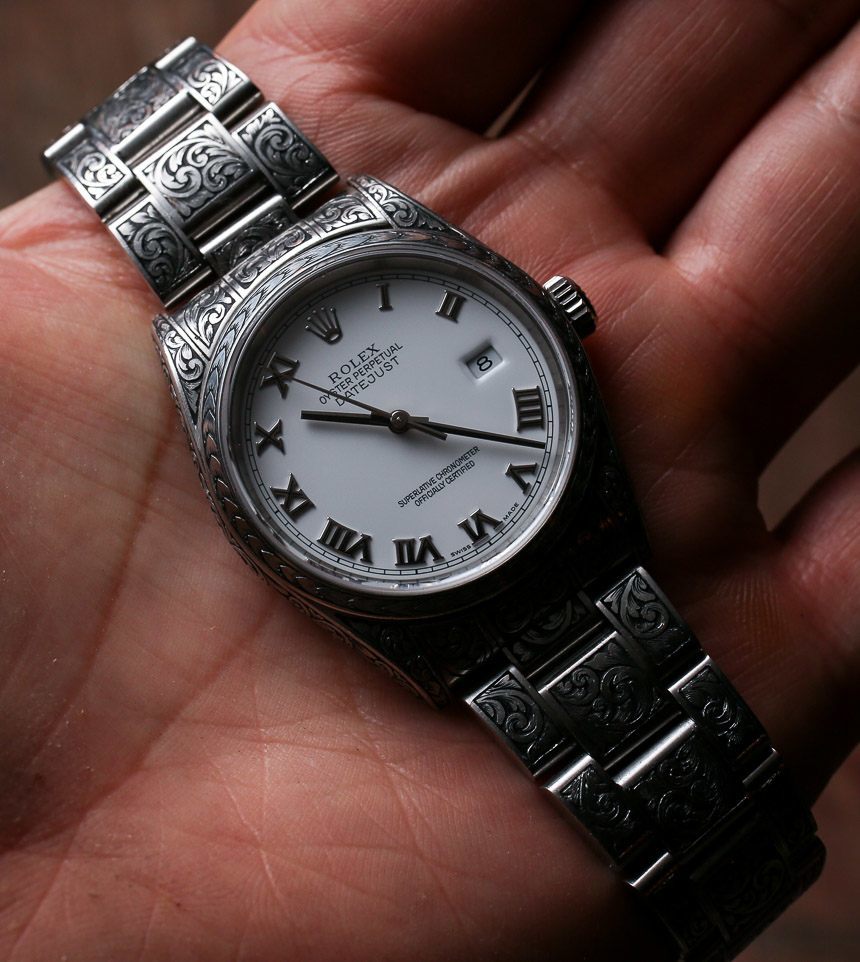 hand carved rolex