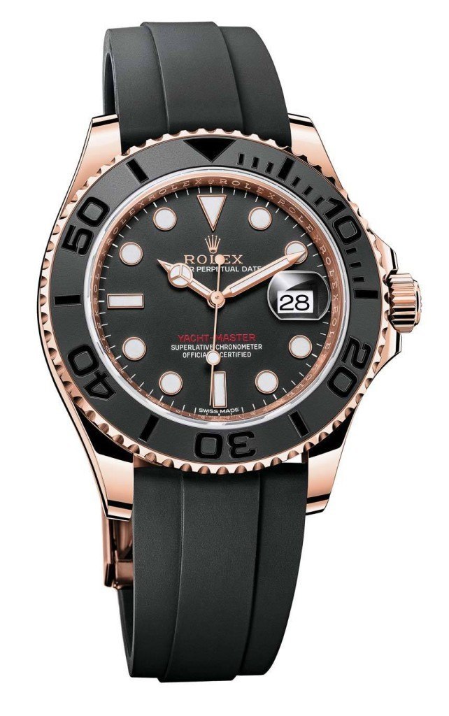 Rolex Yacht-Master 116655 Watch In Everose Gold With Black Ceramic ...
