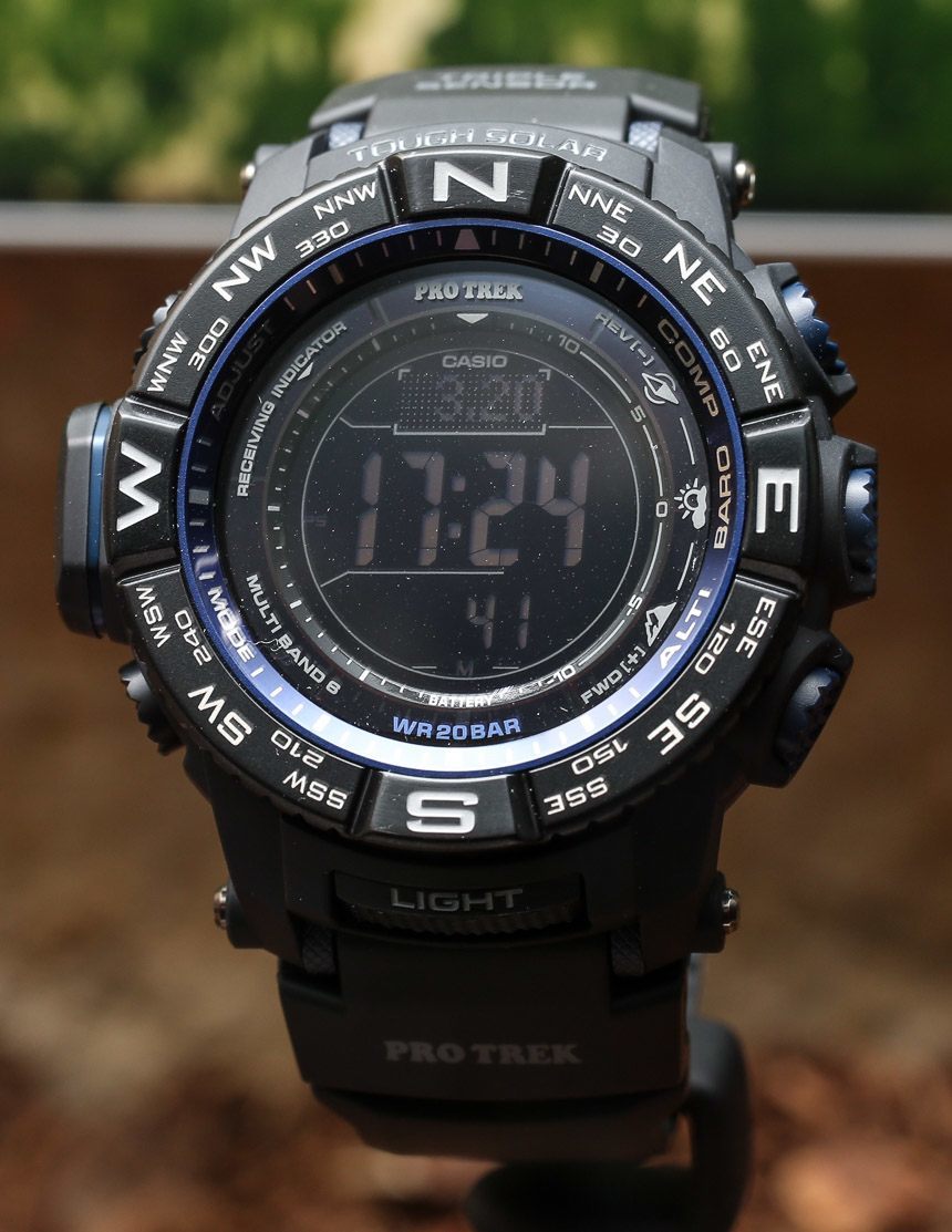 gips Funktionsfejl Opmærksomhed Casio Pro Trek PRW-3500 Watches For 2015 Hands-On | aBlogtoWatch