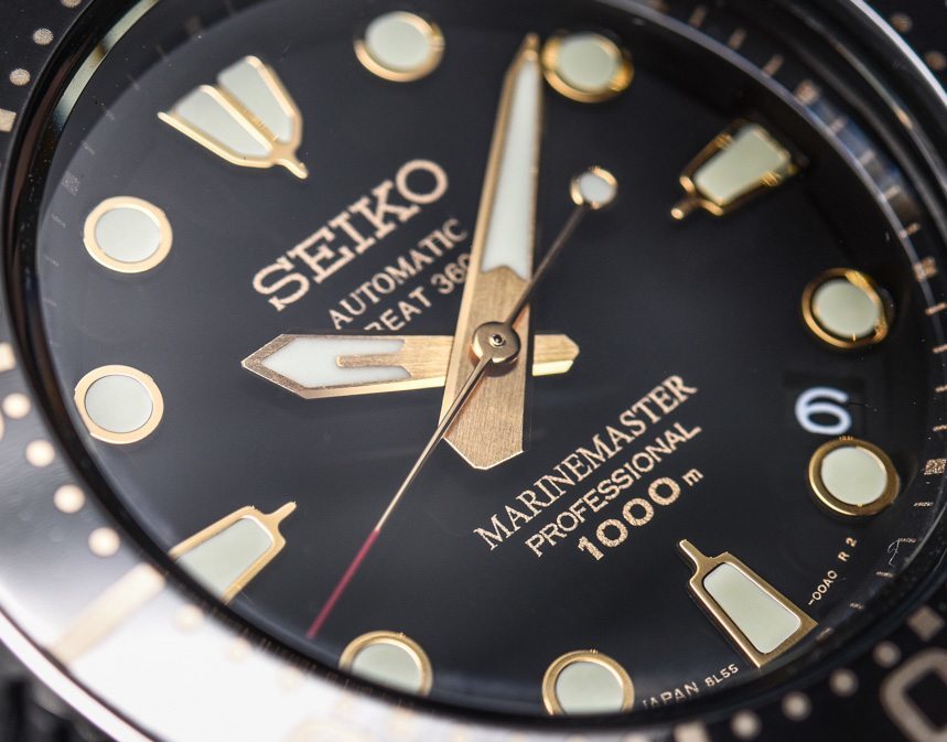 Seiko Marinemaster Professional 1,000M Diver's Hi-Beat Limited Edition  SBEX001 Watch Hands-On | aBlogtoWatch