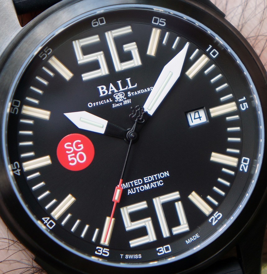 Ball Fireman Night Train SG50 Limited Edition Watch Review Wrist Time Reviews 