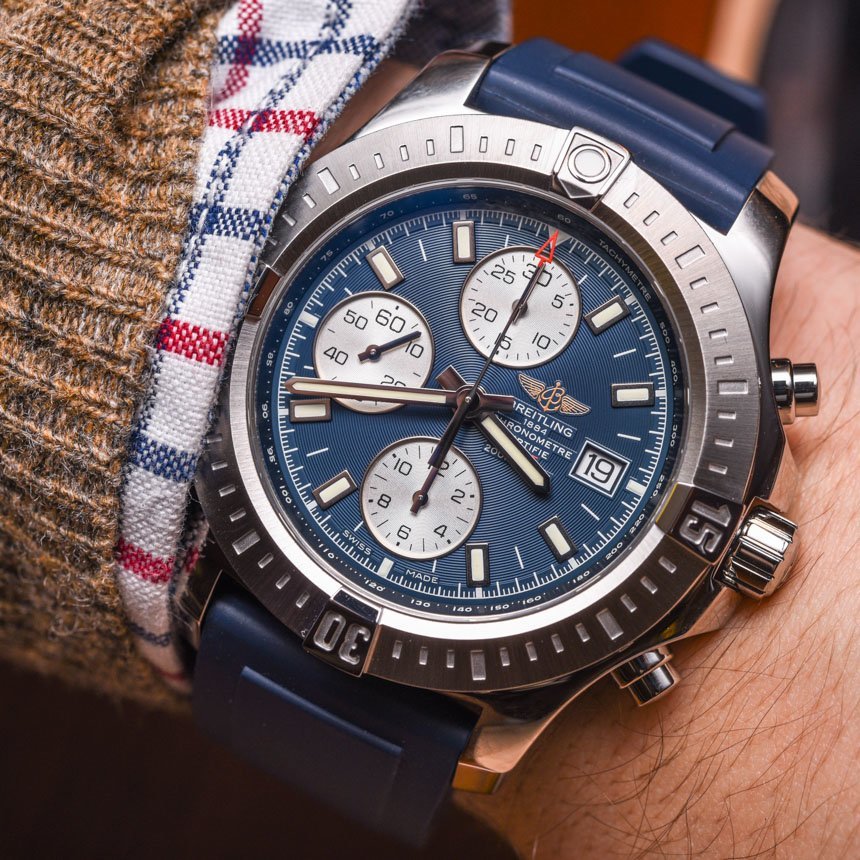 Breitling Colt Chronograph Automatic Watch For 2015 Hands-On 