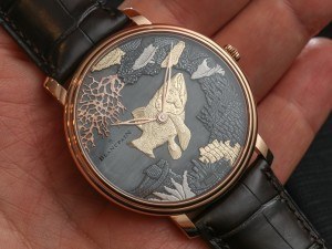 Blancpain Villeret Shakudo Ganesh & Coelacanth Engraved Dial Watches ...