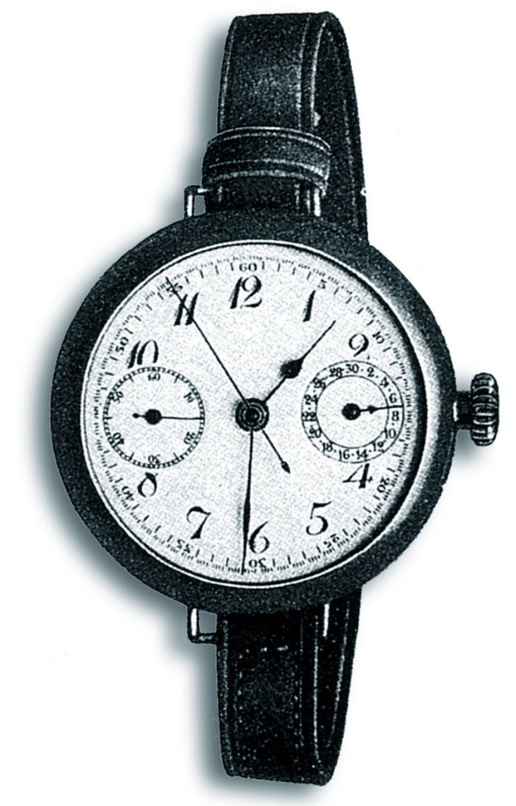 Breitling first wrist chronograph 1915