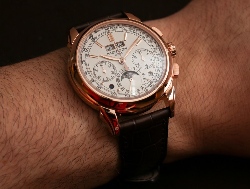 Patek Philippe 5270R-001 Perpetual Calendar Chronograph Watch Hands-On ...